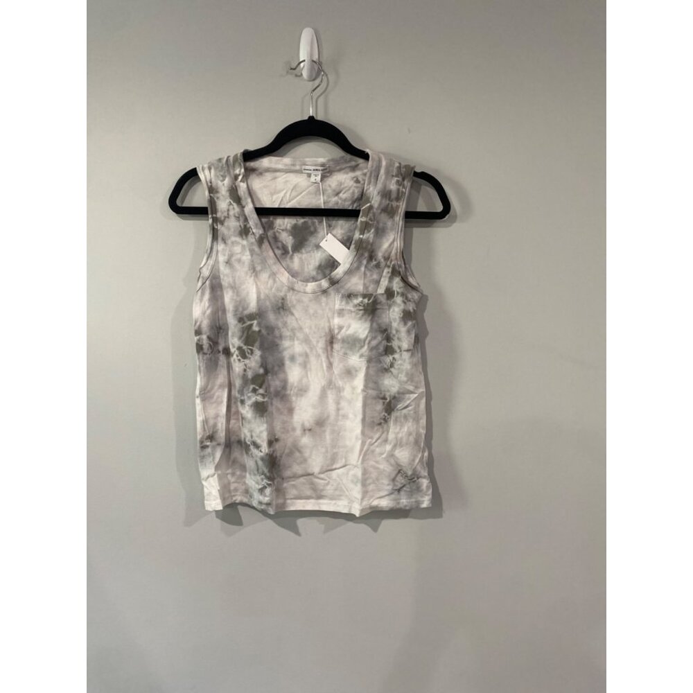 James Perese, Sleeveless Tie Dye Muscle Tee Size 0